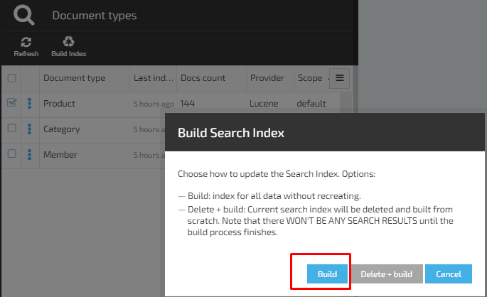 Fig. Build Index