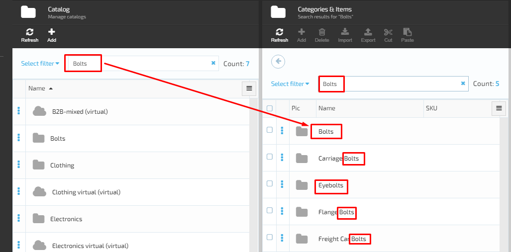 Fig. Search by keyword