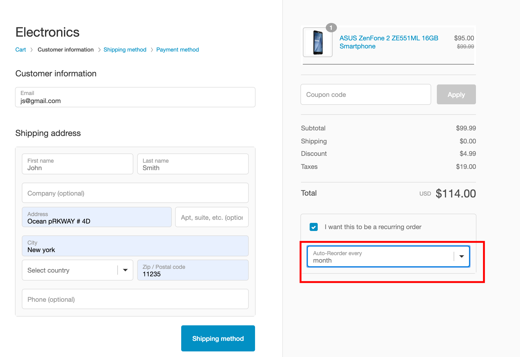 Fig. Autoorder