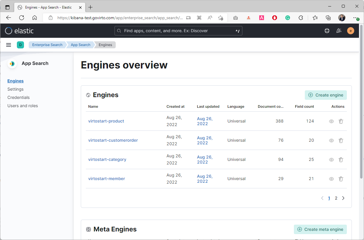 Kibana Engines