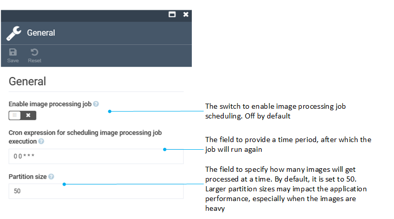 General settings